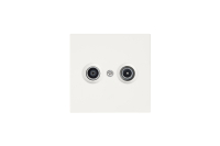 Jasmart FD Сахара Розетка TV+FM Φ9.5mm проходная FD6205SH фото