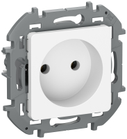 IEK INSPIRIA Белый Розетка 2К - 16 А - 250 В. 6737101 фото