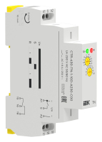 Реле задержки включения TN 1 конт. 230В AC IEK. CTR-430-TN-1-10D-A230-C00 фото