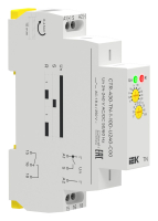 Реле задержки включения TN 1 конт. 24-240В AC/DC IEK. CTR-430-TN-1-10D-U240-C00 фото