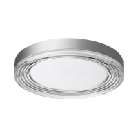 7728/76L MITRA LED SN Светильник металл/акрил/серебро/прозрачный LED 76Вт 4000K D400 IP20 INFINITA 7728/76L фото