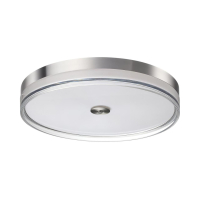 7727/112L MITRA LED SN Светильник металл/акрил/никель/прозрачный LED 112Вт 4000K D500 IP20 ETERNA 7727/112L фото