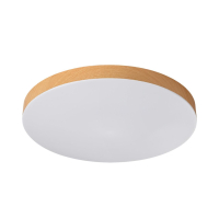 7761/24L MITRA LED SN Светильник пластик/белый/под дерево LED 24Вт 4000K D300 IP54 GAMMA 7761/24L фото