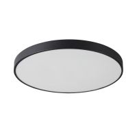 7756/92L MITRA LED SN Светильник металл/акрил/черный LED 80Вт+12Вт(подсветка) 3000K D800 IP20 QUASAR 7756/92L фото