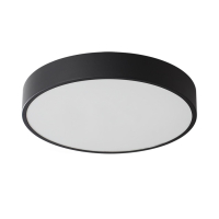 7756/48L MITRA LED SN Светильник металл/акрил/черный LED 40Вт+8Вт(подсветка) 3000K D500 IP20 QUASAR 7756/48L фото