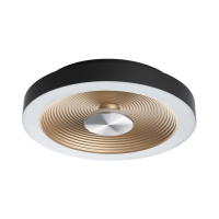7753/18L MITRA LED SN Светильник пластик/белый/черный/золотой LED 18Вт 4000K D320 IP54 QUANTUM 7753/18L фото