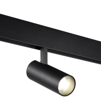 Novotech 359496 SHINO NT24 000 черный Трековый низковольт. св-к диммир. со сменой цв.температуры, пульт ДУ/Tuya Smart Life IP20 LED 12W 48V 3000-6500K 359496 фото