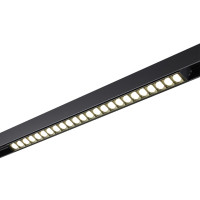 Novotech 359490 SHINO NT24 000 черный Трековый низковольт. св-к диммир. со сменой цв.температуры, пульт ДУ/Tuya Smart Life IP20 LED 24W 48V 3000-6500K 359490 фото