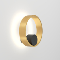 DK5060-BK+SG Бра ORBIT, IP20, 3000К, LED, 10 Вт, черный + сатинированное золото, алюминий DK5060-BK+SG фото