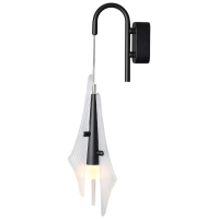 5442/6WLA L-VISION ODL_EX26 черный/бел.матовый/металл/стекло/акрил Бра LED*6W 3000K 633Лм AFALINA 5442/6WLA фото