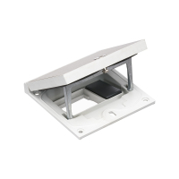 Simon Connect K45 Нерж.сталь Рамка люка IP66, 1 мех-м + заглушка, шлиц KFH100-72 фото
