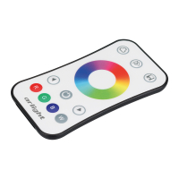 Пульт SMART-R14-RGBW (1 зона, 2.4G) (IP20 Пластик, 5 лет) 022671 фото