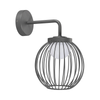 Светильник LGD-PEARL-WALL-7W Warm3000 (GR, 164 deg, 230V) (IP65 Металл, 3 года) 029973 фото