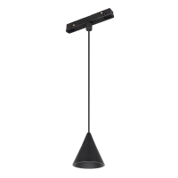 Светильник MAG-ORIENT-CONE-HANG-7W Warm3000 (BK, 40 deg, 48V) (IP20 Металл, 3 года) 037370 фото