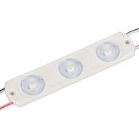 Модуль герметичный CRAFT-2835-3-12V Warm 170deg (80x17.5mm, 1.2W, IP65) (Закрытый) 029681(1) фото