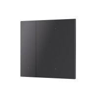 INTELLIGENT ARLIGHT Накладка панели KNX-23-2G-SUF Dark Grey (Backlight) (IARL, IP20 Металл, 2 года) 051098 фото