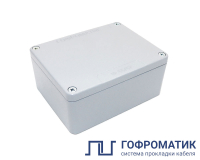 ГОФРОМАТИК Коробка ответвительная алюминиевая 140х110х62 IP66/IP67 zeta30393 фото