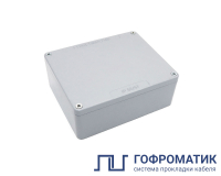 ГОФРОМАТИК Коробка ответвительная алюминиевая 170х140х64 IP66/IP67 zeta30395 фото