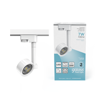 Светильник трековый Gauss Track Light LED цилиндр 7W 430lm 4000K 220V IP20 60*150мм белый 45º LED 1/40 TR056 фото