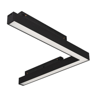 Светильник MAG-ORIENT-FLAT-ANGLE-L295-18W Warm2700 (BK, 100 deg, 48V) (IP20 Металл, 5 лет) 060733 фото