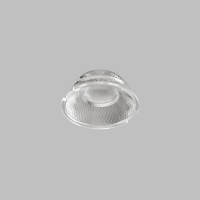 Линза ⌀25mm, угол рассеивания света 24° для светильников SHINE DK5740/42/44, поликарбонат DK5700-D25-A24 фото