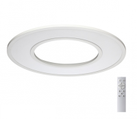 7718/52L MITRA LED SN Светильник металл/акрил/белый LED 52Вт 3000-6500К D590 IP20 пульт ДУ ALTAIR 7718/52L фото