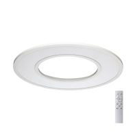 7718/42L MITRA LED SN Светильник металл/акрил/белый LED 42Вт 3000-6500К D485 IP20 пульт ДУ ALTAIR 7718/42L фото
