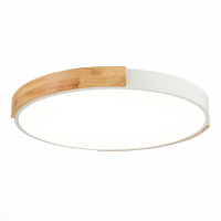 Evoluce SLE201352-01 Светильник потолочный Белый, Светлое дерево/Белый LED 1*40W 3000K/4000K/6000K SLE201352-01 фото