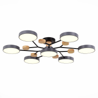 Evoluce SLE6006-702-07 Светильник потолочный Серый/Серый LED 7*12W 3000K/4500K/6000K SLE6006-702-07 фото