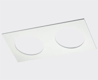 ITALLINE SP 02 WHITE Рамка декоративная, двойная SP 02 white фото