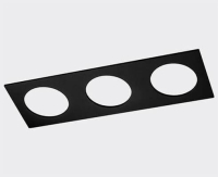 ITALLINE SP 03 BLACK Рамка декоративная, тройная SP 03 BLACK фото