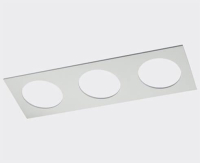 ITALLINE SP 03 WHITE Рамка декоративная, тройная SP 03 WHITE фото