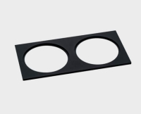 ITALLINE IT02-QRS2 black рамка для светильника IT02-QRS2 black фото