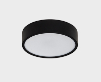 ITALLINE M04-525-146 black LED 18W 4000K 1440lm D146*H40 светильник потолочный M04-525-146 black 4000K фото