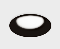 ITALLINE IT06-6012 black 3000K светильник встраиваемый, шт IT06-6012 black 3000K фото
