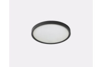 Italline IT011-5020 black LED 18W 3000K/4000K/6000K 1620lm 120* IP40 d220xh25mm светильник потолочный, шт IT011-5020 black фото