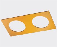 ITALLINE SP 02 GOLD Рамка декоративная, двойная SP 02 GOLD фото