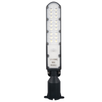 Светильник консольный ДКУ PSL 09  50W SENSOR 5000K GR IP65 Jazzway .5068513 фото