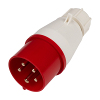 Вилка переносная PPC 025 3Р+РЕ+N 32А 380В IP44 Jazzway .5072374 фото