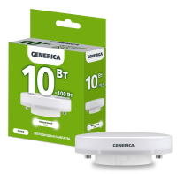IEK GENERICA Лампа LED T80 таблетка 10Вт 230В 4000К GX53 LL-T80-10-230-40-GX53-G фото