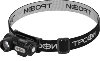Фонарь налобный светодиодный Трофи GA-103 аккумуляторный 3 Bт сенсорное управление магнит клипса 6 режимов Б0069570 фото