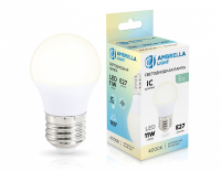 Ambrella Лампа светодиодная 451104 LED G45 11W IC E27 4000K 175-265V 451104 фото