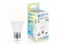 Ambrella Лампа светодиодная 601004 LED A60 10W IC E27 4000K 175-265V 601004 фото