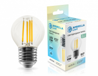 Ambrella Лампа светодиодная Filament 451124 LED G45 11W E27 4000K 220-240V 451124 фото