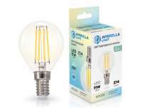 Ambrella Лампа светодиодная Filament 451134 LED P45 11W E14 4000K 220-240V 451134 фото