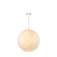 Светильник SP-SILKA-HANG-R400-12W Warm2700 (WH, 330 deg, 230V) IP20, Натуральный шелк, 3 года) 061916 фото