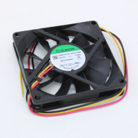 EE80151S1-000U-G99 Вентилятор аксиальный постоянного тока 12В, 80x80x15 мм, 0.163 А, подшипник скольжения, подключение-провод, уровень шума 34.7 дБа, воздушный поток 62.86 куб.м/ч, 3000 об/мин, мощнос pe1068396 фото