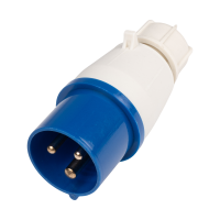 Вилка переносная PPC 013 2P+PE 16A 220V IP44 Jazzway .5072251 фото