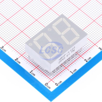 HDSP-K123 Индикатор 7-сегментный 2-знаковый ALGAAS общий катод Broadcom pe200780 фото
