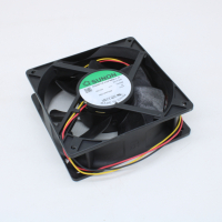 PMD1212PMB1-A(2).F.GN Вентилятор аксиальный постоянного тока 12В, 120x120x38 мм, 1.6 А, подшипник качения, подключение-провод, уровень шума 54 дБа, воздушный поток 323 куб.м/ч, 4200 об/мин, мощность 1 pe1076165 фото